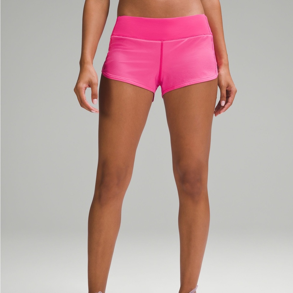 Lululemon Pink 2.5 Speed Up Short